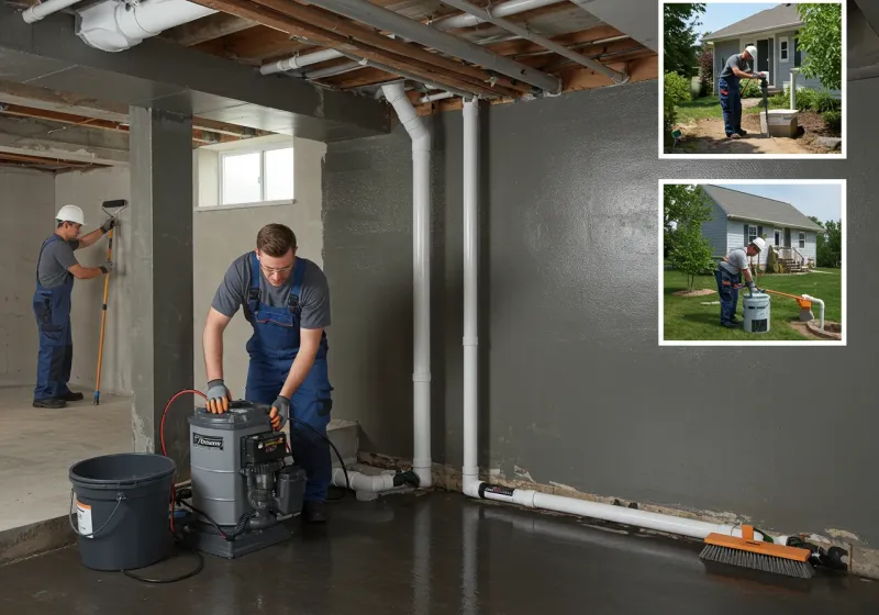 Basement Waterproofing and Flood Prevention process in Galena Park, TX